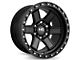 Hardrock Offroad H104 Matte Black 6-Lug Wheel; 17x9; -12mm Offset (05-15 Tacoma)