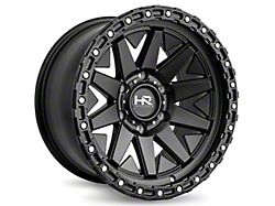 Hardrock Offroad H106 Matte Black 6-Lug Wheel; 17x9; 1mm Offset (14-18 Sierra 1500)