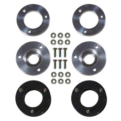 SkyJacker 2-Inch Suspension Lift Kit with Front Aluminum and Rear Metal Spacers (21-23 Bronco w/ Sasquatch Package, Badlands, First Edition, Wildtrack)