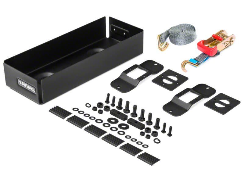 RIVAL 4x4 Single Jerry Can Holder for RIVAL Modular Roof Racks