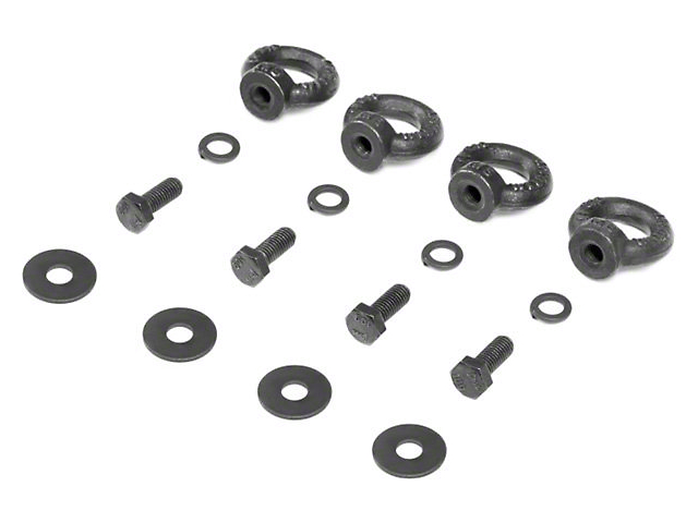 RIVAL 4x4 Tie Down Nut Kit for RIVAL Modular Roof Racks