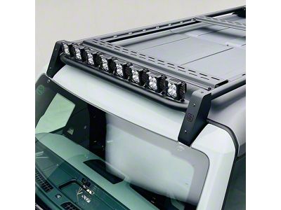 ZRoadz Modular Roof Rack with 3-Inch LED Pod Lights and 30-Inch LED Light Bar (21-23 Bronco 2-Door)