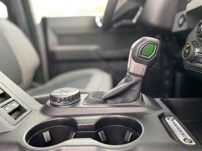 Automatic Shift Knob Insert Accent Trim; Eruption Green (21-24 Bronco w/ Automatic Transmission)