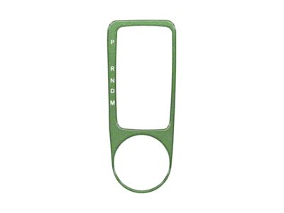 Automatic Shifter Accent Trim; Eruption Green (21-24 Bronco w/ Automatic Transmission)