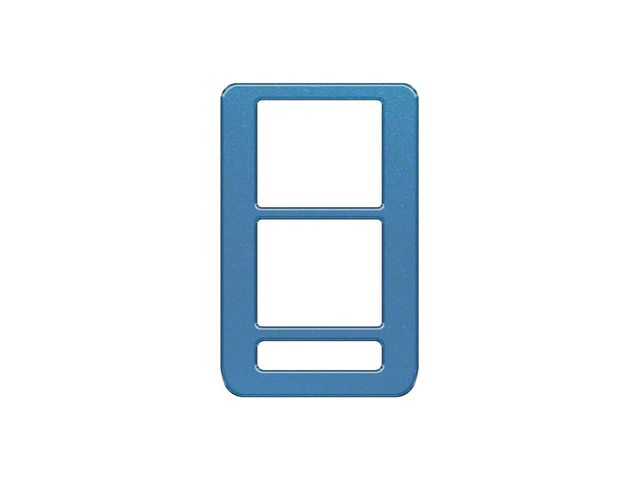 Window Control Switch Accent Trim; Atlas Blue (21-24 Bronco 4-Door)
