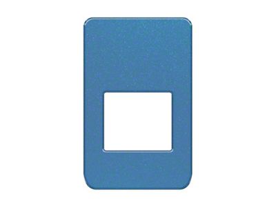 Window Control Switch Accent Trim; Atlas Blue (21-24 Bronco 2-Door)