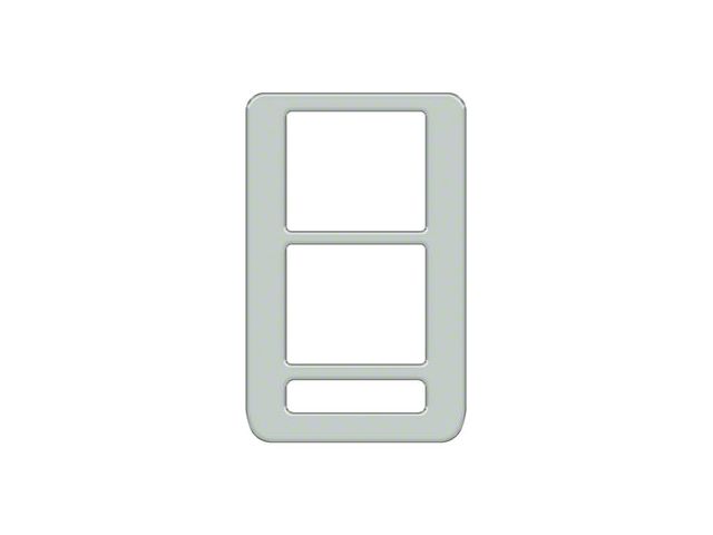 Window Control Switch Accent Trim; Cactus Gray (21-24 Bronco 4-Door)