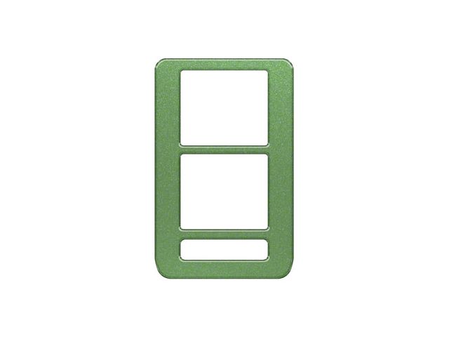 Window Control Switch Accent Trim; Eruption Green (21-24 Bronco 4-Door)