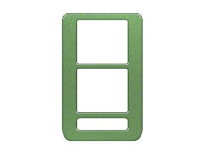 Window Control Switch Accent Trim; Eruption Green (21-24 Bronco 4-Door)