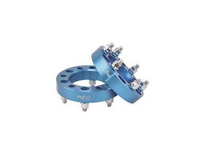 1-1/4-Inch Wheel Spacers; Blue (03-24 4Runner)