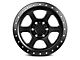 Falcon Wheels T1 Series Full Matte Black 6-Lug Wheel; 18x9; 0mm Offset (05-15 Tacoma)