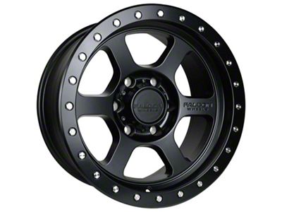 Falcon Wheels T1 Series Full Matte Black 6-Lug Wheel; 20x9; 0mm Offset (21-24 Bronco, Excluding Raptor)