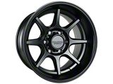 Falcon Wheels T8 Seeker Series Full Matte Black 6-Lug Wheel; 17x9; -38mm Offset (03-09 4Runner)