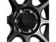 Falcon Wheels T8 Series Full Matte Black 6-Lug Wheel; 17x9; -38mm Offset (03-09 4Runner)
