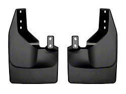 Weathertech No-Drill Mud Flaps; Rear; Black (21-24 Bronco w/ Factory 35-Inch Tires & Sasquatch Package)