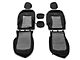 Bartact Tactical Front Seat Covers; Black/Graphite (21-24 Bronco)