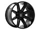 Axe Wheels Atremis Satin Black 6-Lug Wheel; 20x9.5; 15mm Offset (05-15 Tacoma)