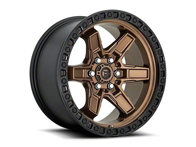 Fuel Wheels Kicker Matte Bronze 6-Lug Wheel; 20x9; 20mm Offset (22-23 Tundra)