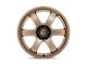 Fuel Wheels Rush Matte Bronze 6-Lug Wheel; 20x9; 1mm Offset (22-24 Tundra)