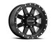 Raceline Defender Gloss Black 6-Lug Wheel; 18x9; -12mm Offset (16-23 Tacoma)