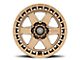 ICON Alloys Raider Satin Brass 6-Lug Wheel; 17x8.5; 0mm Offset (05-15 Tacoma)