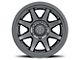ICON Alloys Rebound Pro Satin Black 6-Lug Wheel; 17x8.5; 0mm Offset (10-24 4Runner)