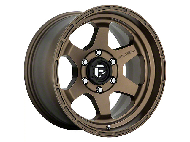 Fuel Wheels Shok Matte Bronze 6-Lug Wheel; 17x9; -12mm Offset (22-23 Tundra)