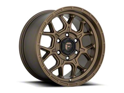 Fuel Wheels Tech Matte Bronze 6-Lug Wheel; 17x9; 20mm Offset (21-24 Bronco, Excluding Raptor)