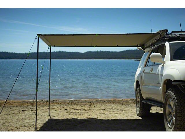 Ironman 4x4 6.50-Foot Instant Awning with LED Lighting/Dimmer (Universal; Some Adaptation May Be Required)