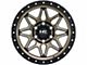 Hardrock Offroad H105 Matte Bronze 6-Lug Wheel; 17x9; -12mm Offset (16-23 Tacoma)