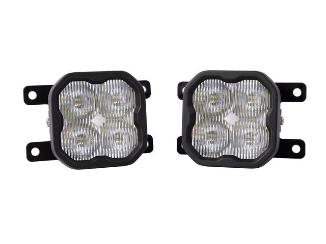 Diode Dynamics Elite Series LED Fog Lights; White (21-24 Bronco w/ Plastic Front Bumper)