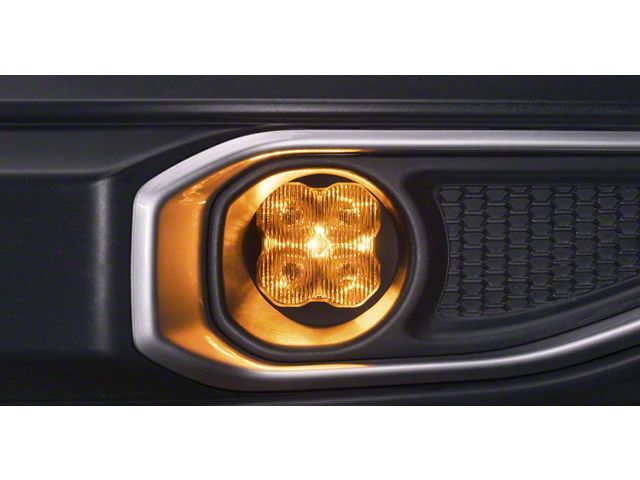 Diode Dynamics Elite Series LED Fog Lights; Yellow (21-24 Bronco w/ Plastic Front Bumper)