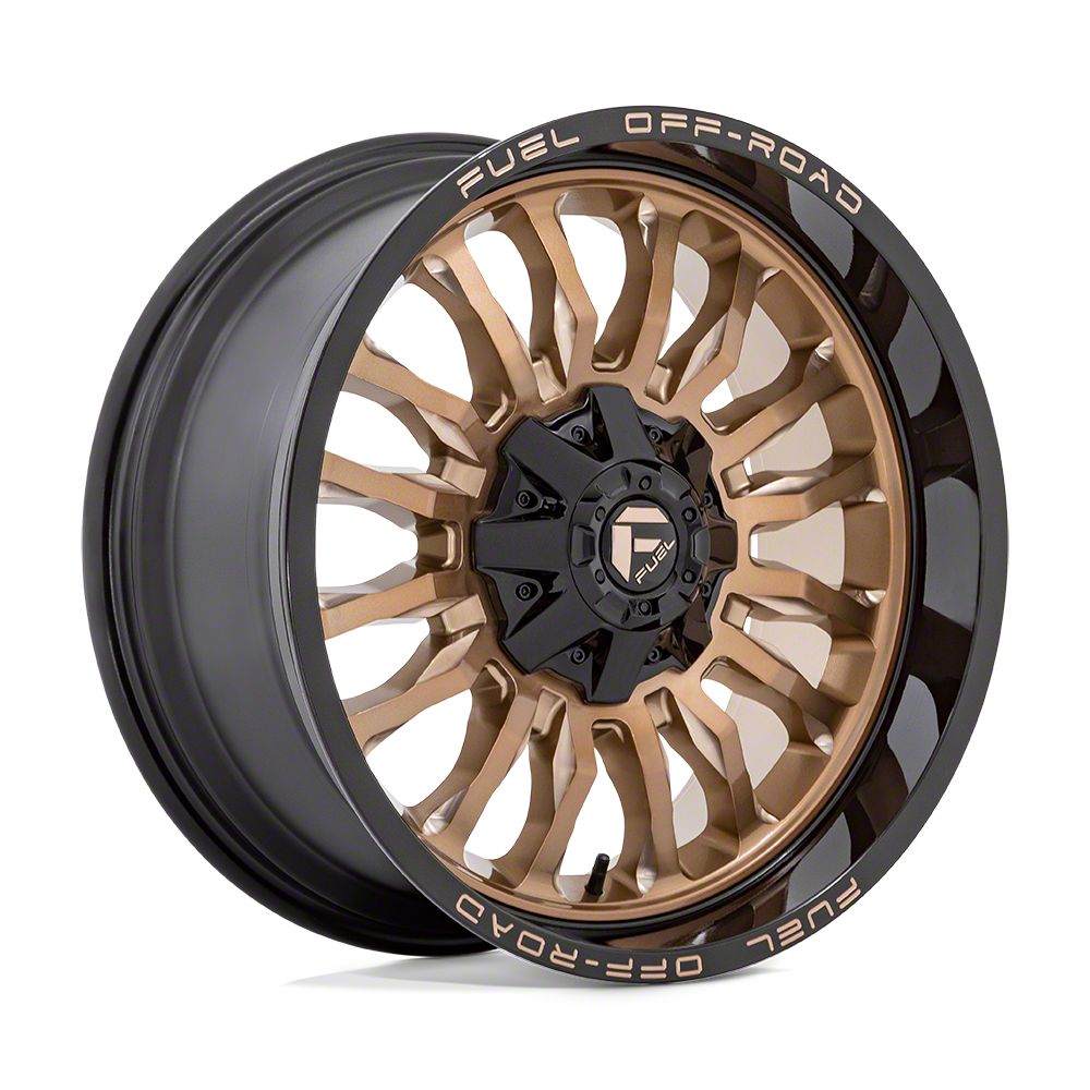 Fuel 2021 Bronco Kicker 6 Wheel and Tire Package 20x9 Alloy Bronze