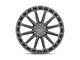 Black Rhino Kaizen Matte Gunmetal 6-Lug Wheel; 20x9.5; 12mm Offset (21-24 Bronco, Excluding Raptor)