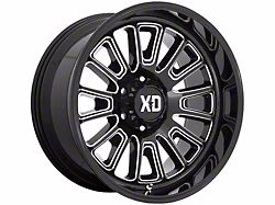 XD Rover Gloss Black Milled 6-Lug Wheel; 20x9; 18mm Offset (19-22 Ranger)