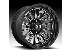 XD Rover Gloss Black Milled 6-Lug Wheel; 22x12; -44mm Offset (2022 Tundra)