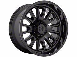 XD Rover Satin Black with Gloss Black Lip 6-Lug Wheel; 20x10; -18mm Offset (19-22 Ranger)