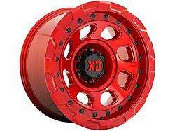 XD Storm Candy Red 6-Lug Wheel; 20x10; -18mm Offset (19-22 Ranger)
