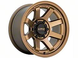 KMC Trail Matte Bronze 6-Lug Wheel; 17x9; -12mm Offset (16-22 Tacoma)