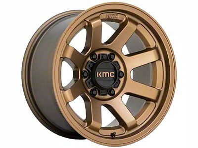 KMC Trail Matte Bronze 6-Lug Wheel; 17x9; -12mm Offset (05-15 Tacoma)