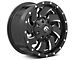 Fuel Wheels Cleaver Gloss Black Milled 6-Lug Wheel; 22x12; -44mm Offset (21-24 Bronco, Excluding Raptor)