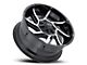 Vision Off-Road Prowler Gloss Black Machined 6-Lug Wheel; 20x12; -51mm Offset (21-24 Bronco, Excluding Raptor)
