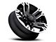 Ultra Wheels Maverick Gloss Black Machined 6-Lug Wheel; 18x9; 12mm Offset (10-24 4Runner)