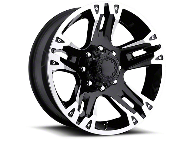 Ultra Wheels Maverick Gloss Black Machined 6-Lug Wheel; 20x9; 18mm Offset (22-23 Tundra)