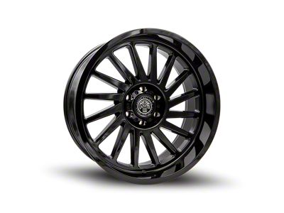 Thret Offroad Omega Gloss Black 6-Lug Wheel; 20x10; -21mm Offset (03-09 4Runner)