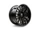 Thret Offroad Omega Gloss Black Milled 6-Lug Wheel; 20x10; -21mm Offset (16-23 Tacoma)