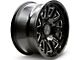 Thret Offroad Storm Gloss Black Milled 6-Lug Wheel; 20x9; 0mm Offset (05-15 Tacoma)