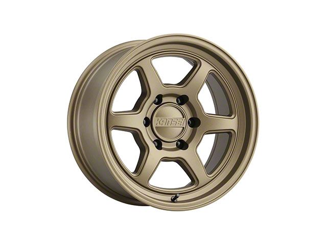 Kansei Off Road ROKU Bronze 6-Lug Wheel; 17x8.5; 0mm Offset (10-24 4Runner)