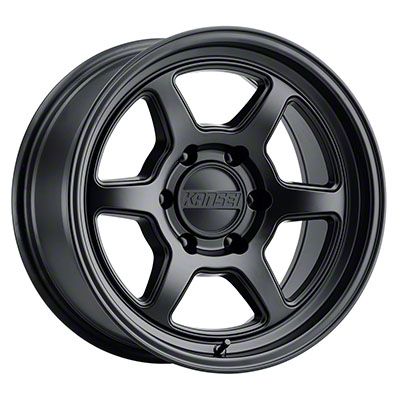 Kansei Off Road Toyota 4-Runner ROKU Matte Black 6-Lug Wheel; 17x8.5 ...