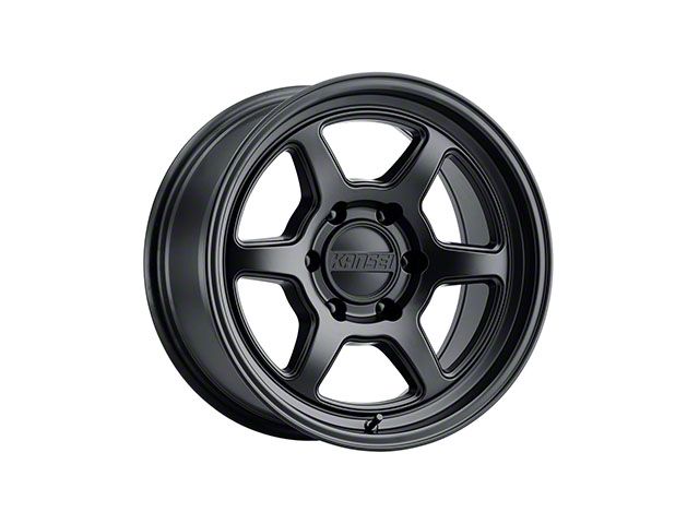 Kansei Off Road ROKU Matte Black 6-Lug Wheel; 17x8.5; 0mm Offset (21-24 Bronco, Excluding Raptor)